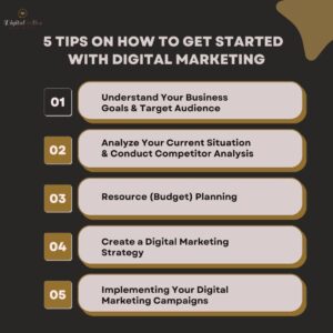 5 tips on How to get started with digital marketing